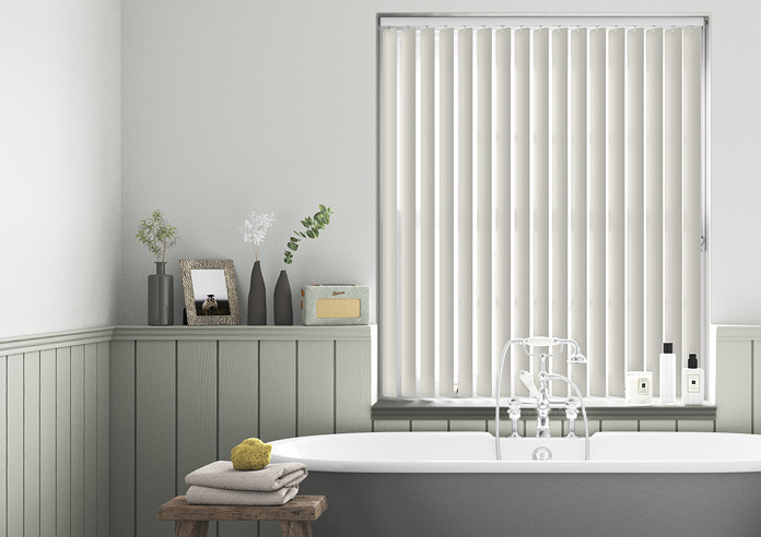 Sorrento (Blackout), Stone - Vertical Blind - Image 3